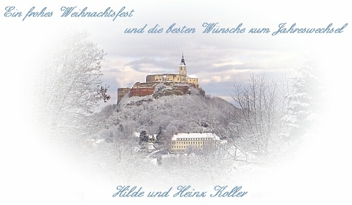 2003 Christmas card from Hilde & Heinz Koller