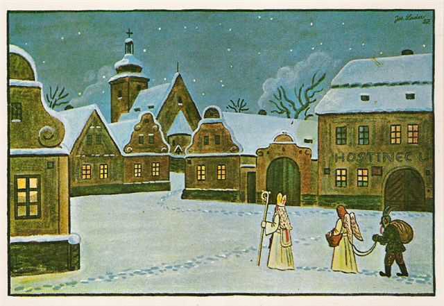 St. Nikolaus postcard