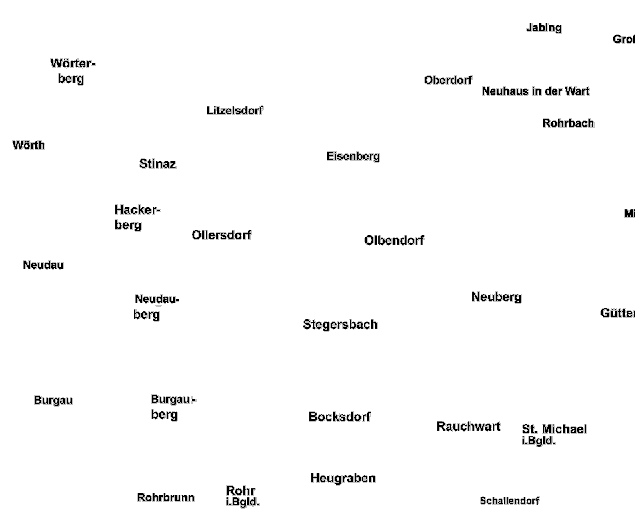 Austrian village names GS